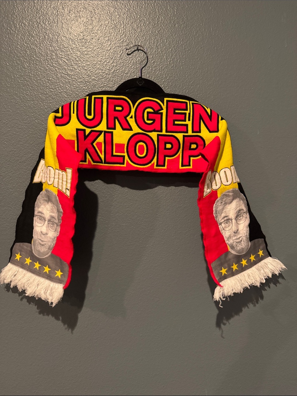 Germany Jurgen Klopp Fan Scarf in Red, Yellow, Black 🇩🇪